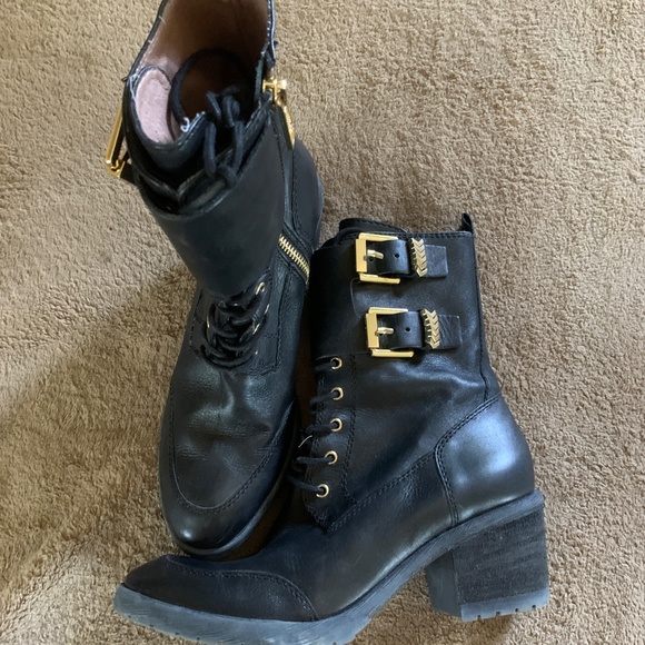 Donald J Pliner Genuine leather black boots - Picture 2 of 5